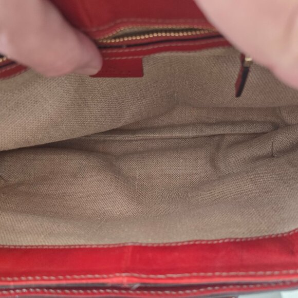 Gucci Canvas and Leather Horsebit Shoulder Bag - Picture 4 of 5